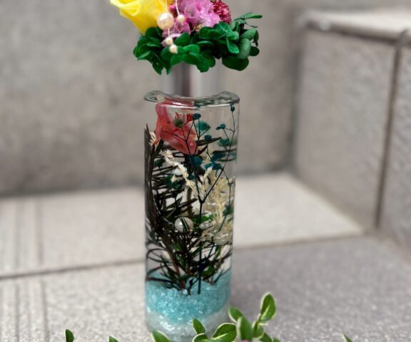 手作りプリザーブドフラワー教室