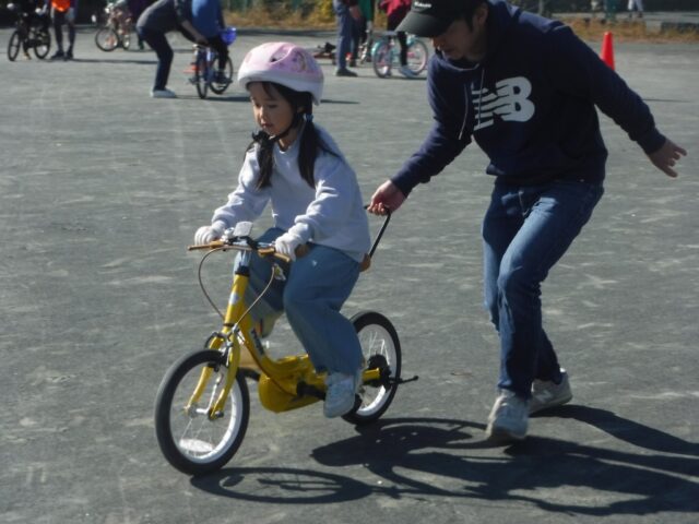 補助輪卒業！自転車乗り方教室