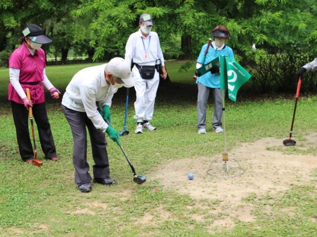 初めてのグラウンド・ゴルフ体験