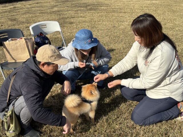 「初めての犬のマナー教室」