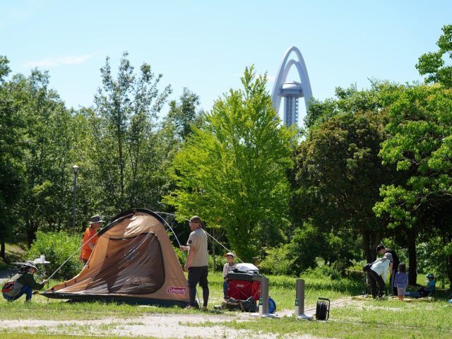 大野極楽寺公園キャンプフィールド　一般公募宿泊体験（夏）